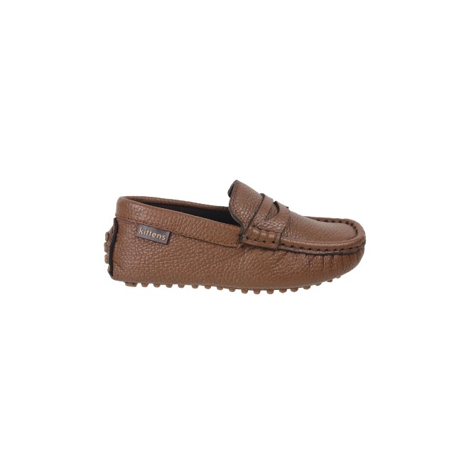 Kittens Boys Tan Casual Loafers (SKU: 74-4635-23-25)