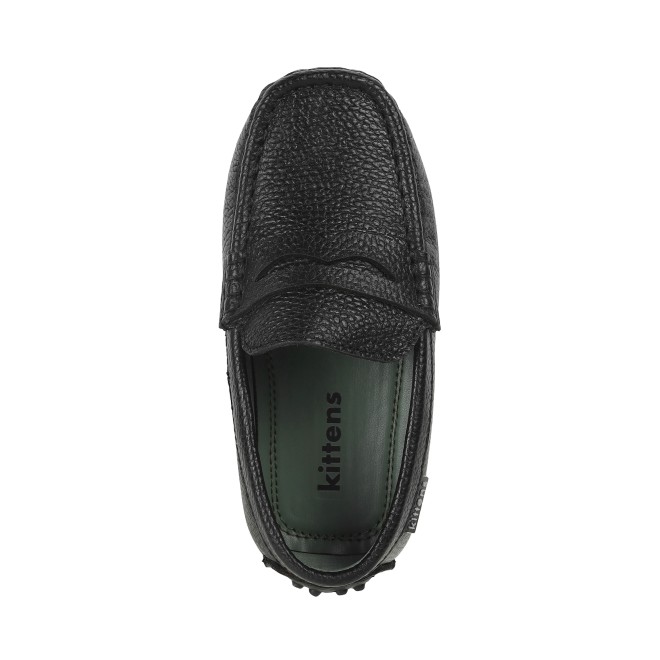Kittens Boys Black Casual Loafers (SKU: 74-4635-11-25)