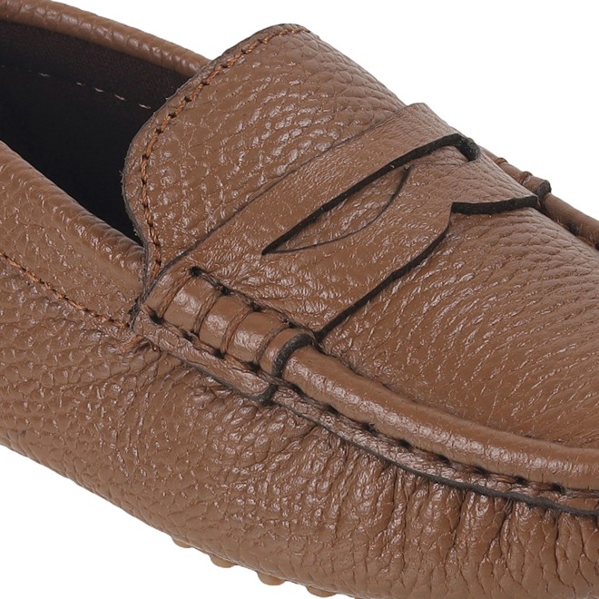 Kittens Boys Tan Casual Loafers (SKU: 74-4635-23-25)