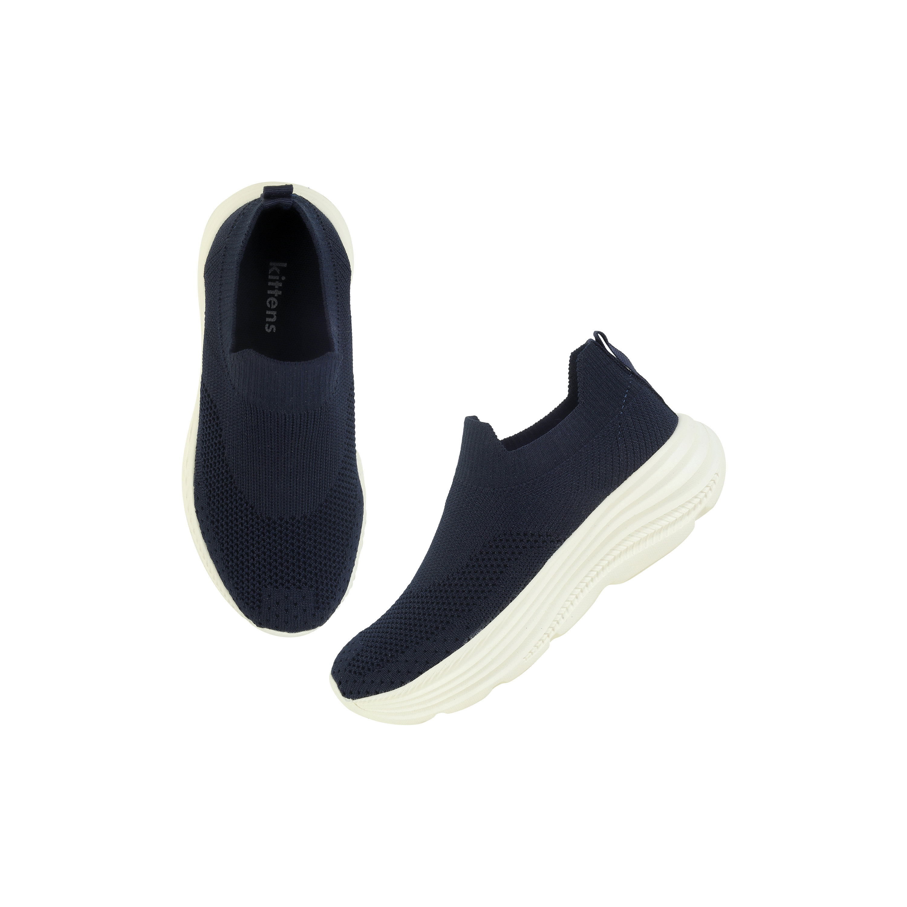 Kittens Boys Blue-navy Casual Sneakers (SKU: 74-466-17-30)