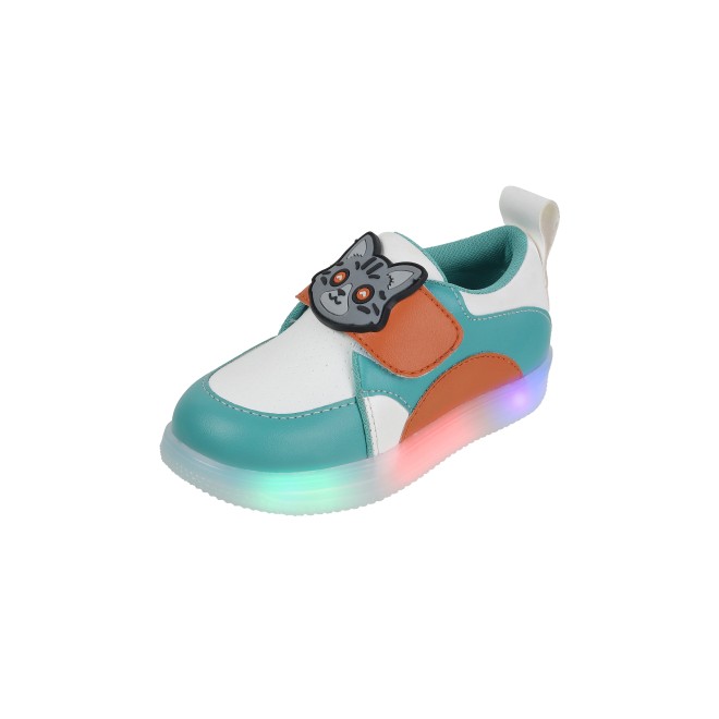 Kittens Boys Light-green Casual Sneakers (SKU: 74-4663-60-22)