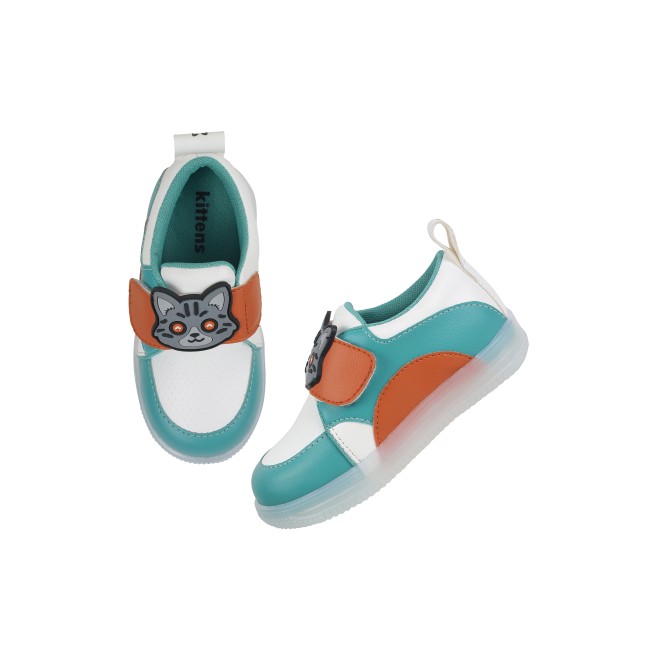 Kittens Boys Light-green Casual Sneakers (SKU: 74-4663-60-22)