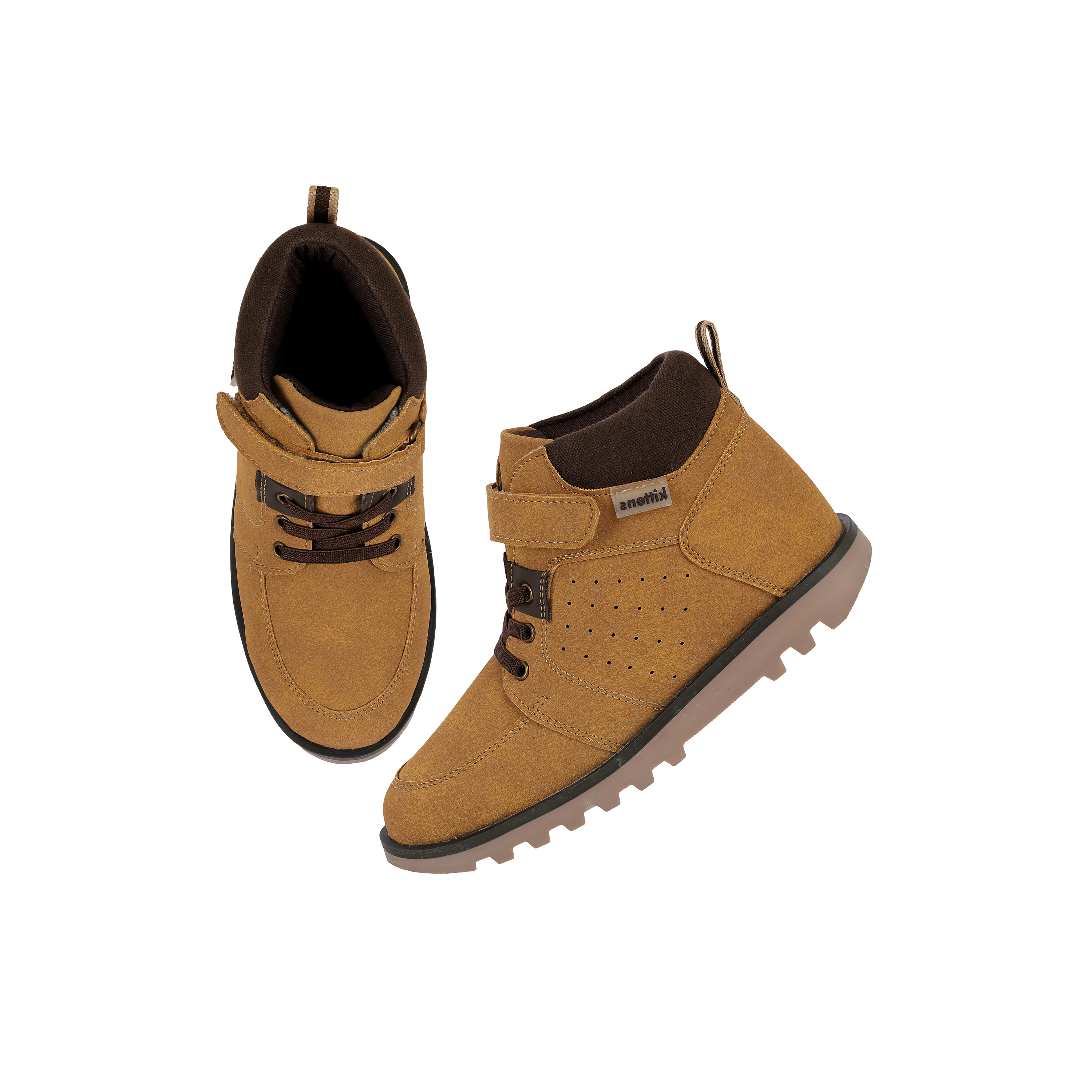 Kittens Boys Tan Casual Sneakers (SKU: 74-484-23-26)