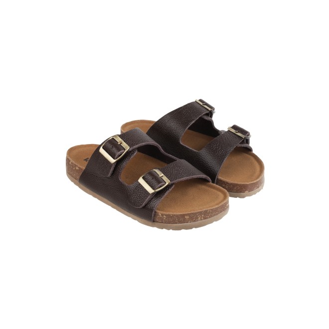 Kittens Boys Brown Casual Slippers (SKU: 74-501-12-30)