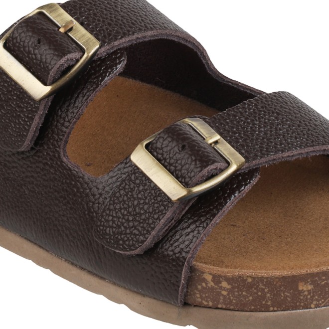 Kittens Boys Brown Casual Slippers (SKU: 74-501-12-30)