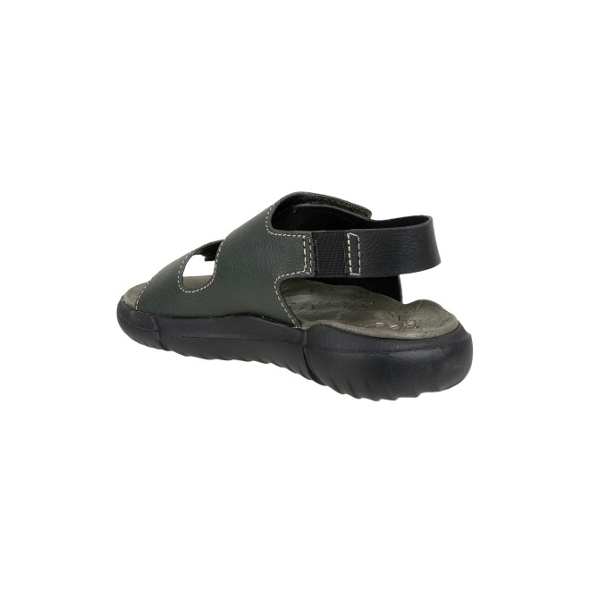 Kittens Boys Olive Casual Sandals (SKU: 74-800396-49-32)