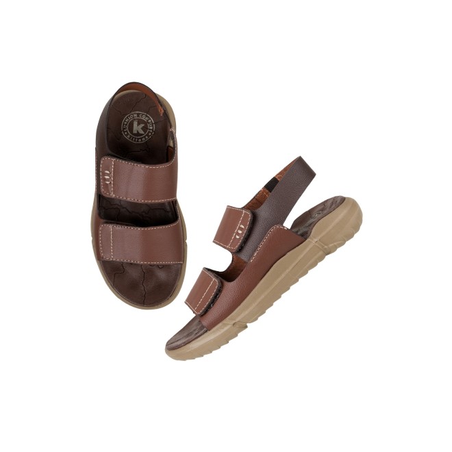 Kittens Boys Tan Casual Sandals (SKU: 74-800396-23-32)