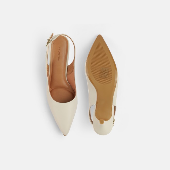 J.Fontini Women Off-white Formal Sandals (SKU: 75-136-66-40)