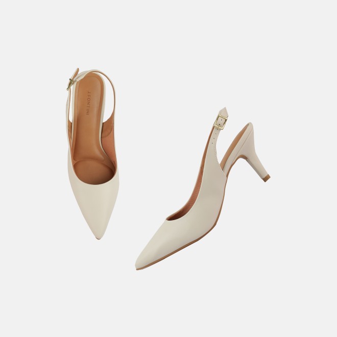 J.Fontini Women Off-white Formal Sandals (SKU: 75-136-66-40)