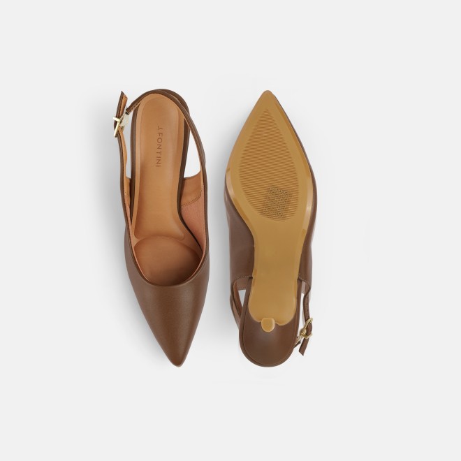J.Fontini Women Brown Formal Sandals (SKU: 75-136L-12-42)