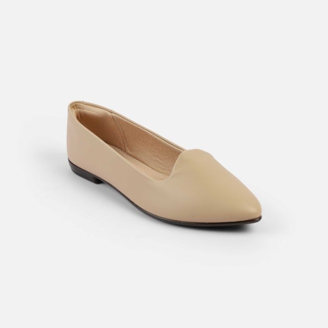 J.Fontini Women Beige Casual Ballerinas