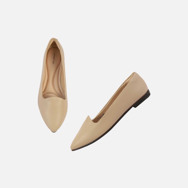 J.Fontini Women Beige Casual Ballerinas (SKU: 75-137L-20-42)