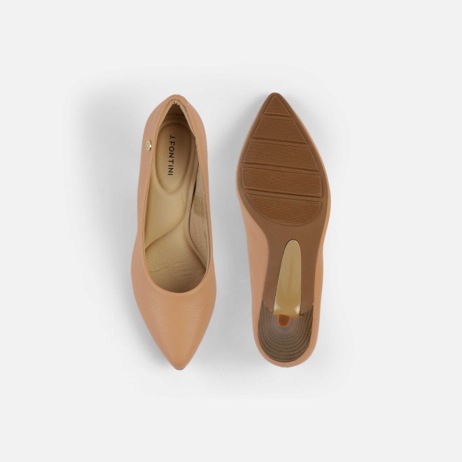 J.Fontini Women Peach Formal Pumps (SKU: 75-139-80-36)