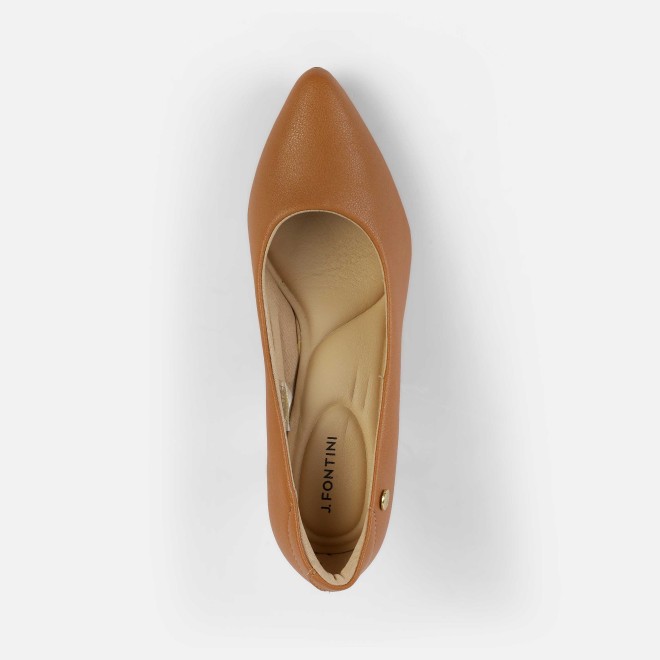 J.Fontini Women Camel Formal Pumps (SKU: 75-139L-97-42)