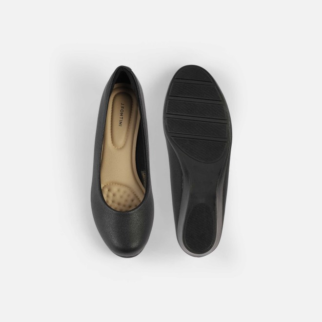 J.Fontini Women Black Casual Ballerinas (SKU: 75-140-11-36)