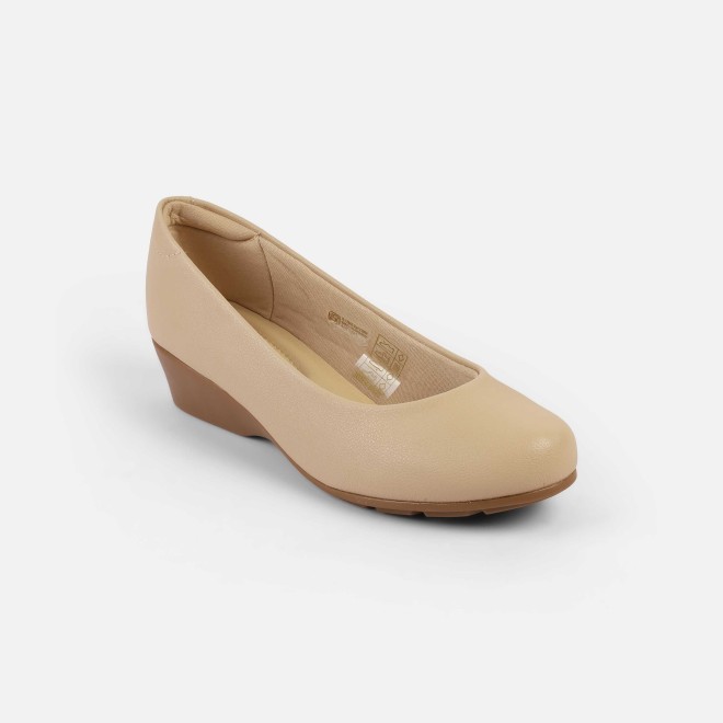 J.Fontini Women Beige Casual Ballerinas