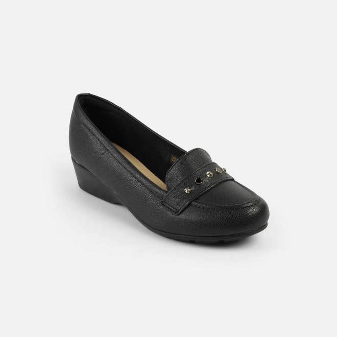 J.Fontini Women Black Casual Ballerinas