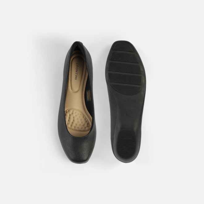 J.Fontini Women Black Casual Ballerinas (SKU: 75-142-11-36)