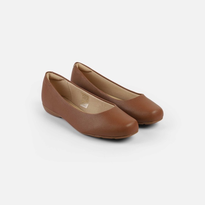 J.Fontini Women Tan Casual Ballerinas (SKU: 75-142L-23-42)