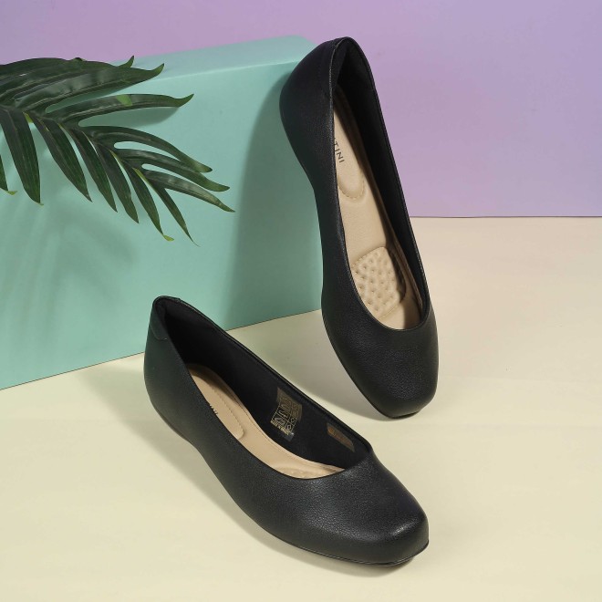 J.Fontini Women Black Casual Ballerinas (SKU: 75-142L-11-42)