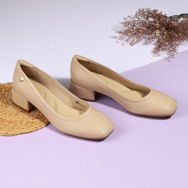 J.Fontini Women Beige Formal Pumps