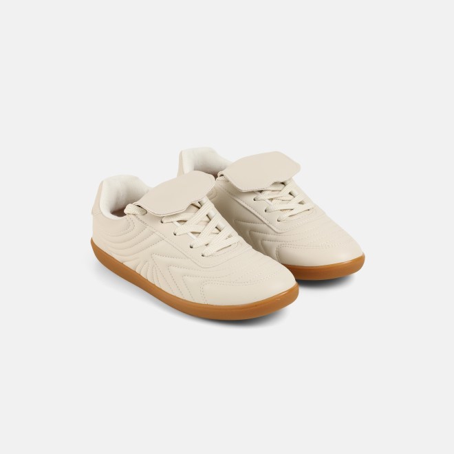 J.Fontini Women Off-white Casual Sneakers (SKU: 75-166-66-36)