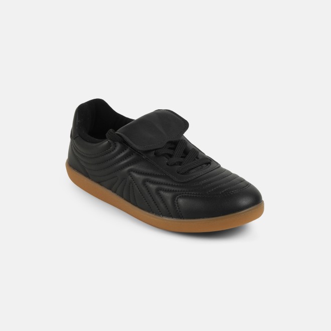 J.Fontini Women Black Casual Sneakers (SKU: 75-166-11-37)