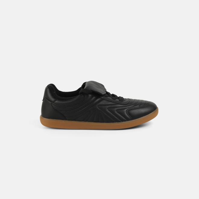 J.Fontini Women Black Casual Sneakers (SKU: 75-166-11-37)