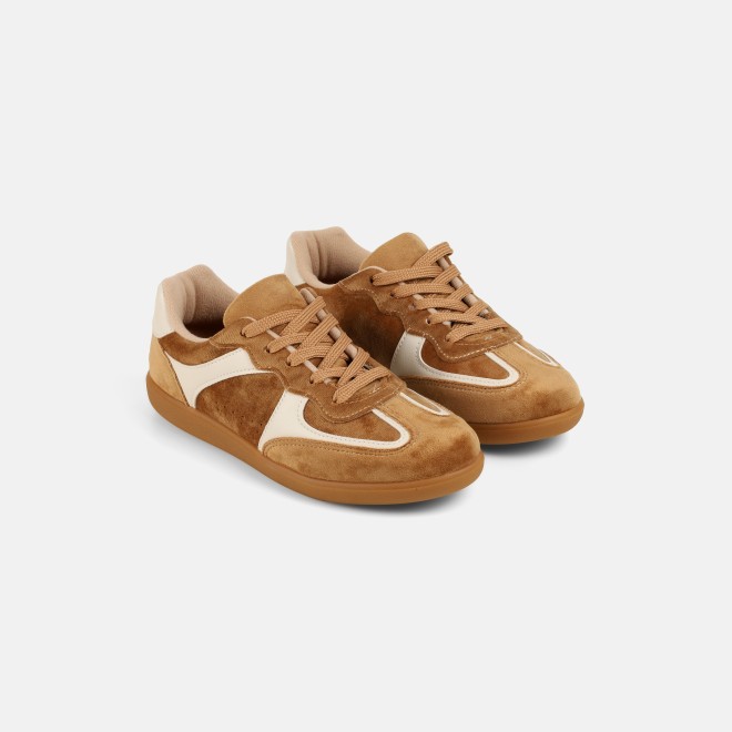 J.Fontini Women Tan Casual Sneakers (SKU: 75-167-23-37)