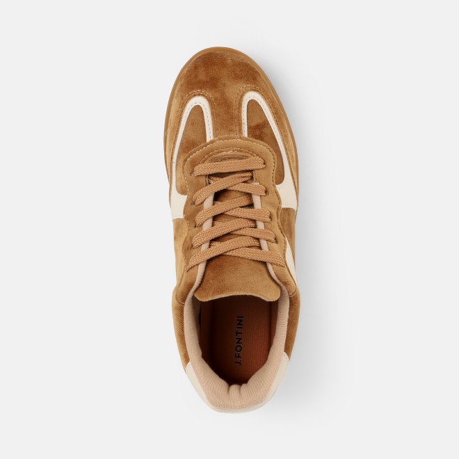 J.Fontini Women Tan Casual Sneakers (SKU: 75-167-23-37)