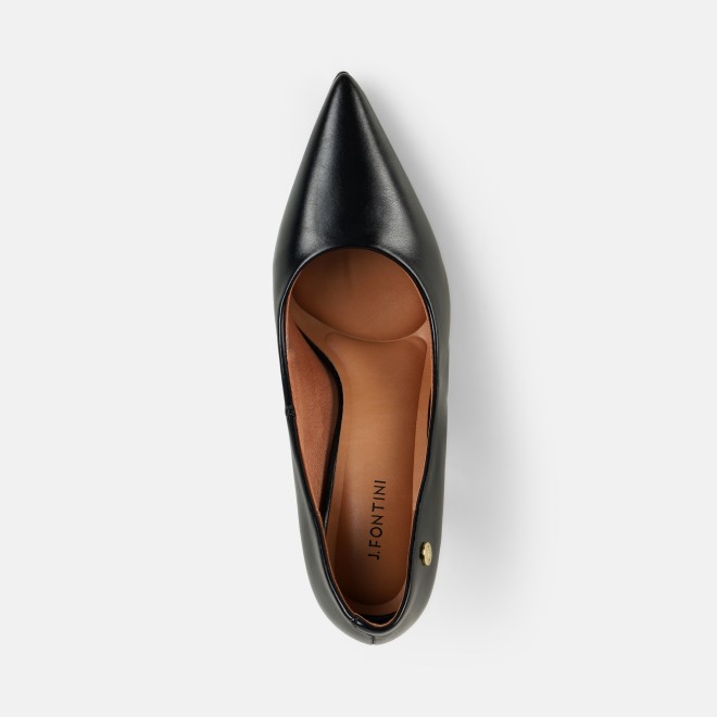 J.Fontini Women Black Formal Pumps (SKU: 75-168-11-36)