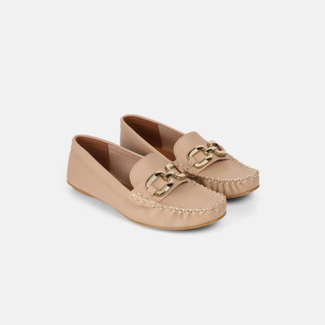 J.Fontini Women Beige Casual Loafers (SKU: 75-169-20-36)