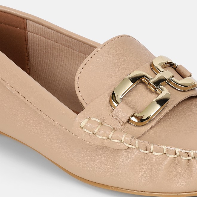 J.Fontini Women Beige Casual Loafers (SKU: 75-169-20-36)