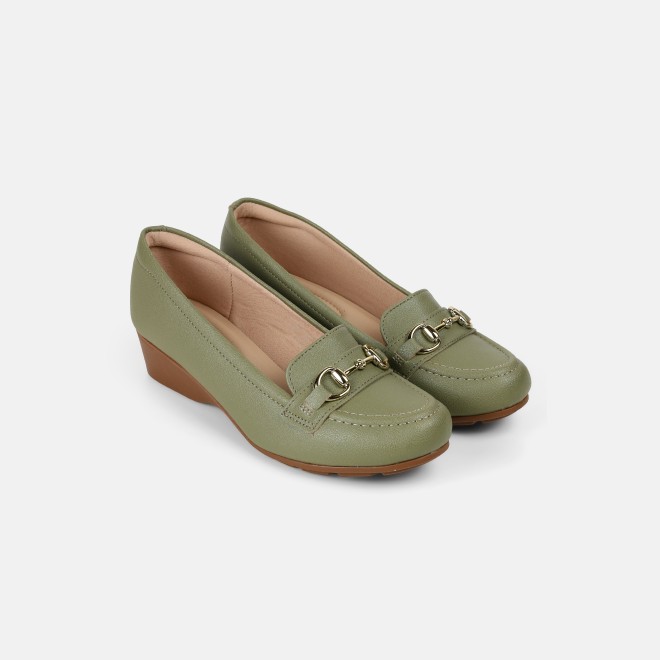 J.Fontini Women Green Casual Ballerinas (SKU: 75-170-21-37)