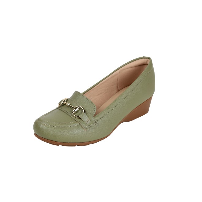 J.Fontini Women Green Casual Ballerinas (SKU: 75-170-21-37)