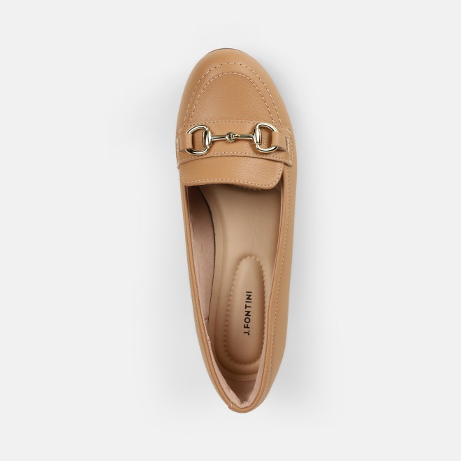 J.Fontini Women Tan Casual Ballerinas (SKU: 75-170-23-37)
