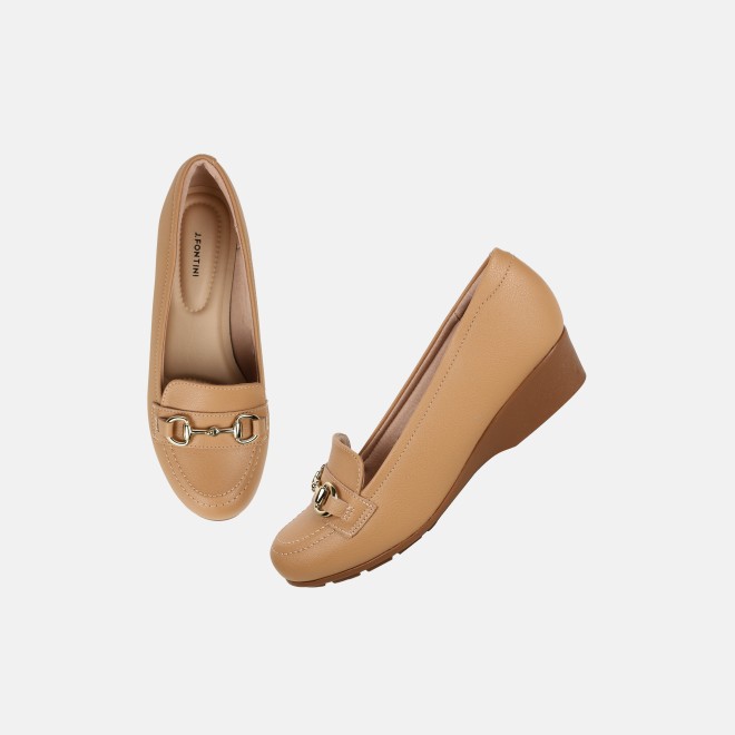 J.Fontini Women Tan Casual Ballerinas (SKU: 75-170-23-37)