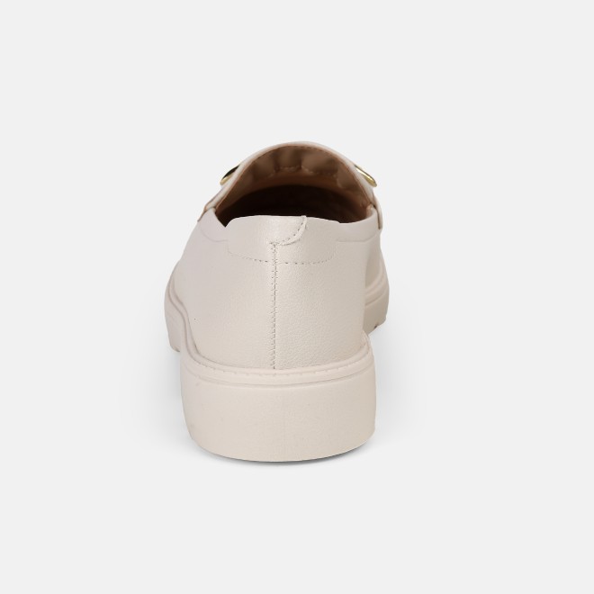 J.Fontini Women Off-white Casual Loafers (SKU: 75-171-66-37)