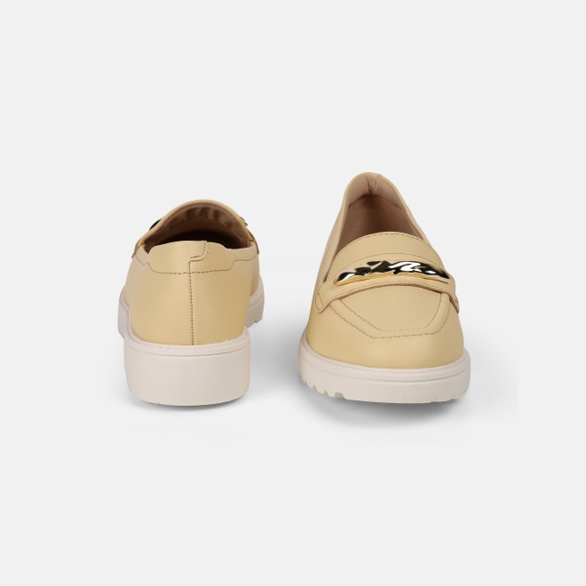 J.Fontini Women Yellow Casual Loafers (SKU: 75-171-33-37)