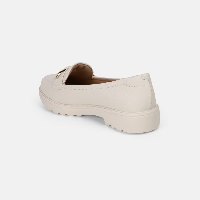 J.Fontini Women Off-white Casual Loafers (SKU: 75-171-66-37)