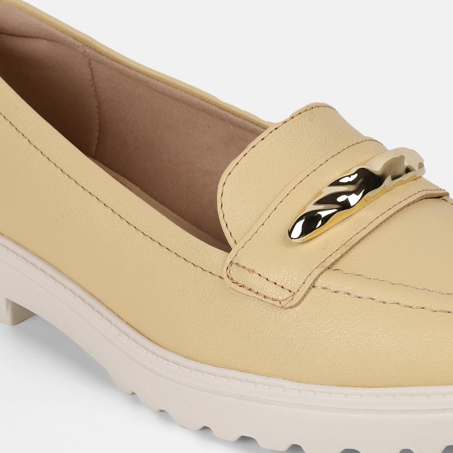 J.Fontini Women Yellow Casual Loafers (SKU: 75-171-33-37)