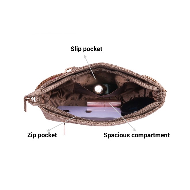 Cheemo Women Antic-gold Evening Bag (SKU: 77-140-28-10)