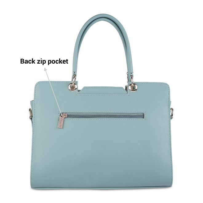 Cheemo Women Green Satchel Bag (SKU: 77-144-21-10)