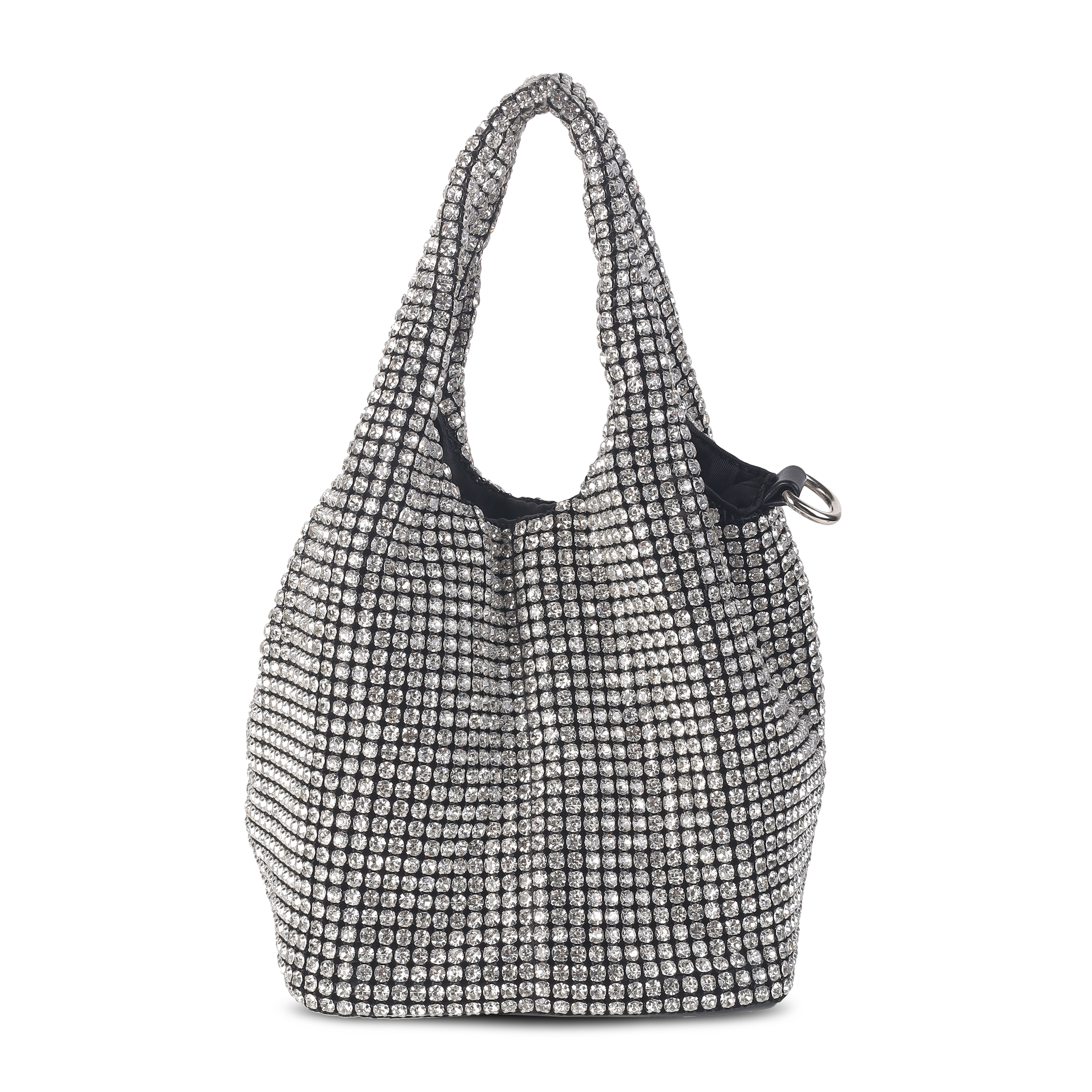 Cheemo Women Silver Hobo Bag (SKU: 77-196-27-10)