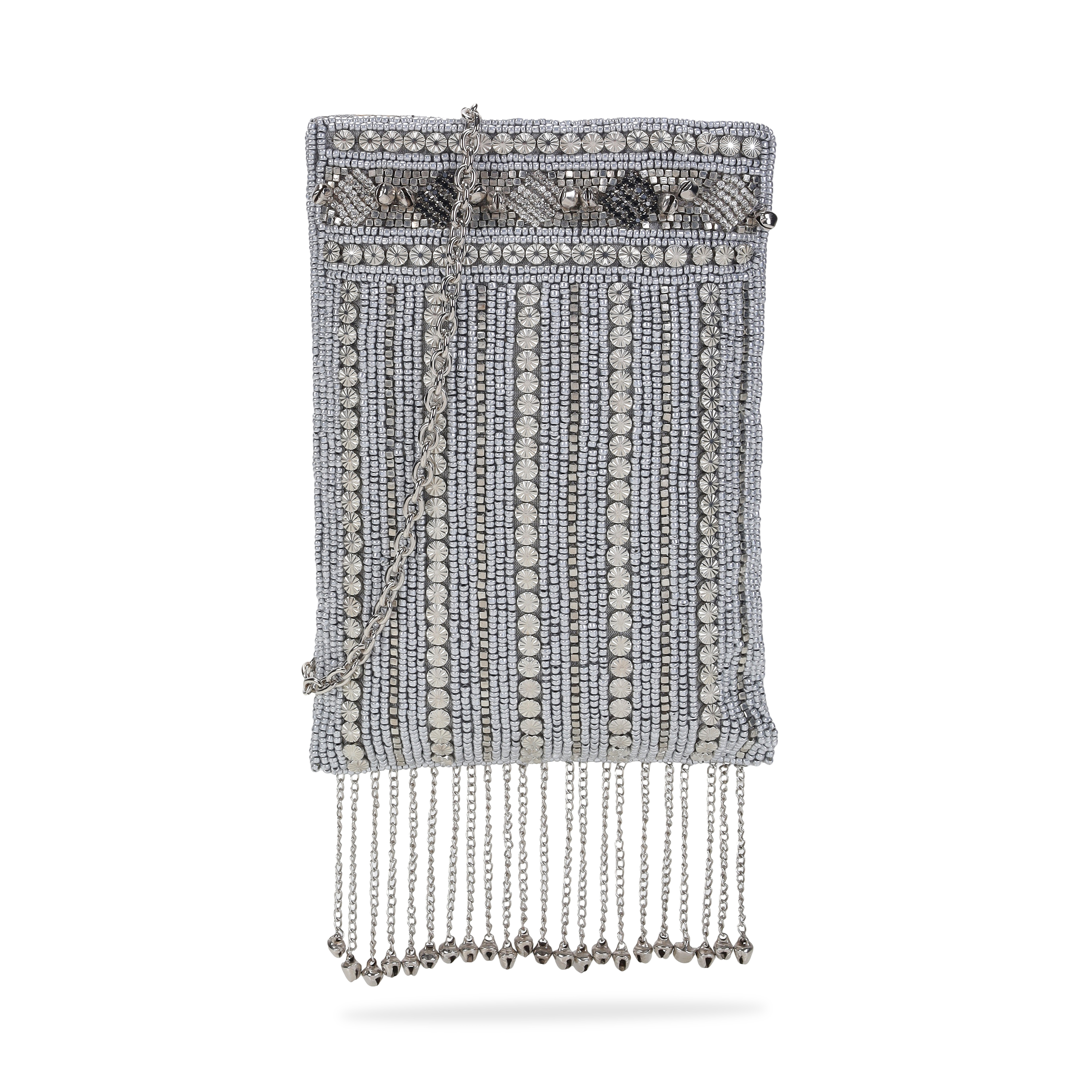 Cheemo Women Silver Mobile Cover