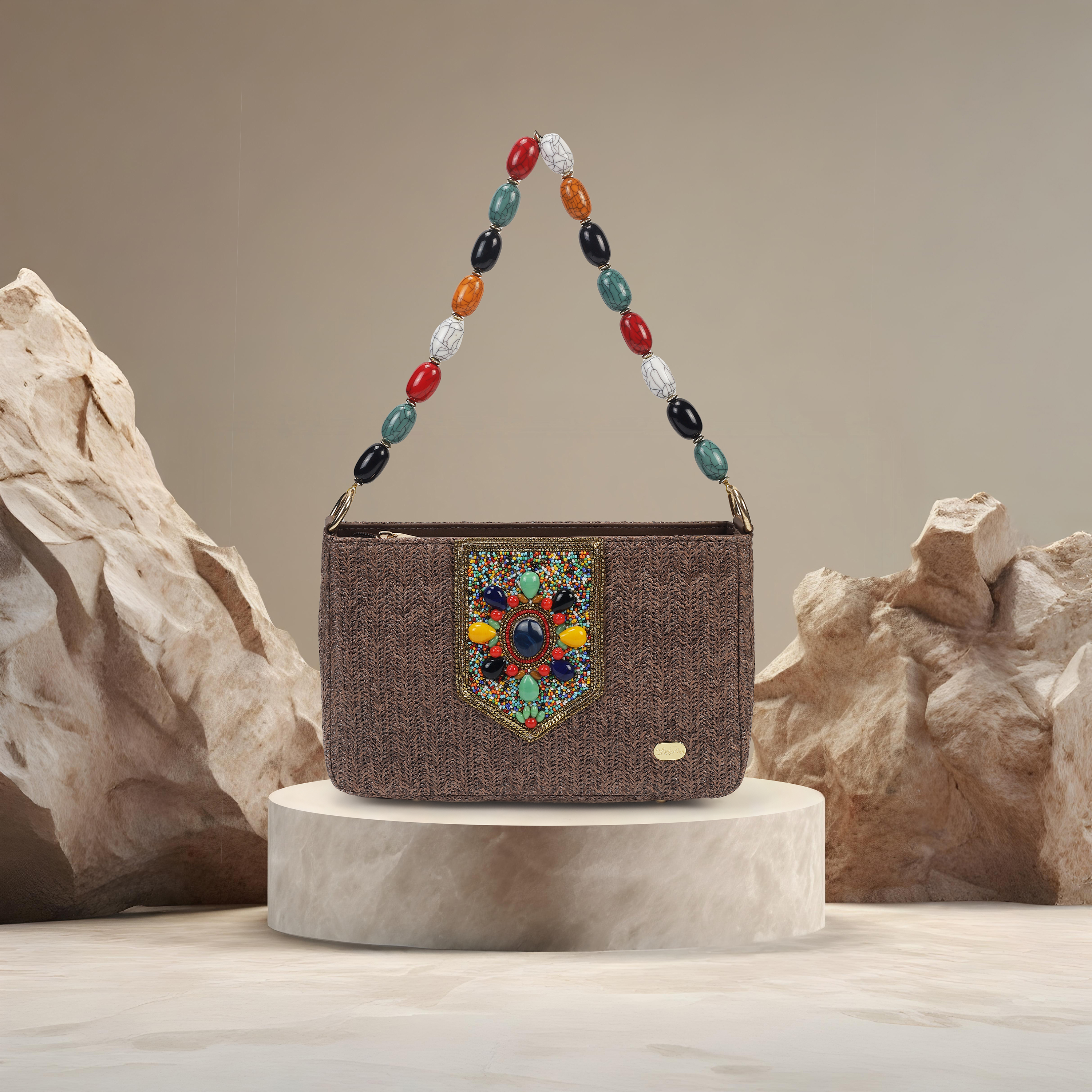 Cheemo Women Brown Shoulder Bag (SKU: 77-212-12-10)