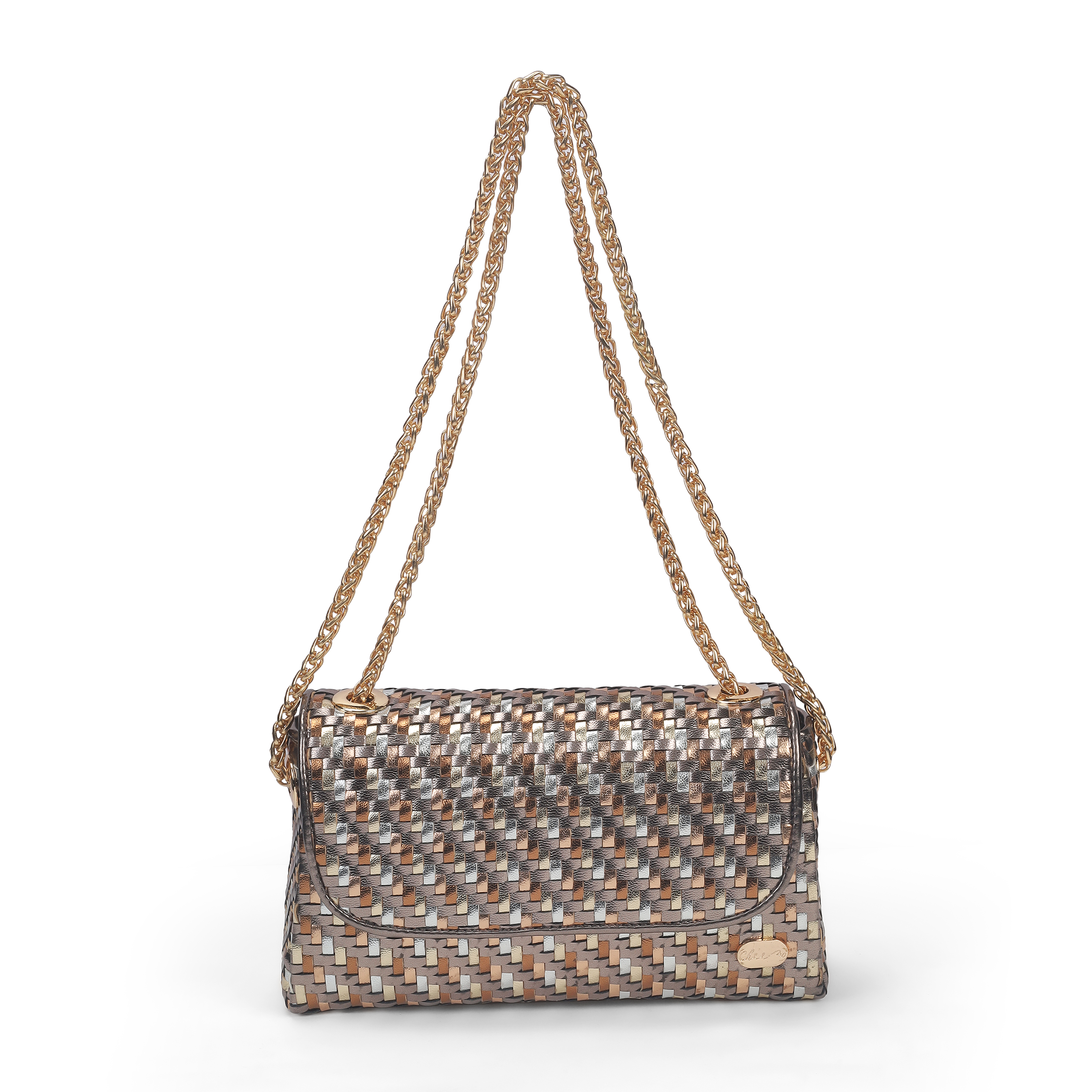 Cheemo Women Gun-metal Evening Bag (SKU: 77-221-29-10)