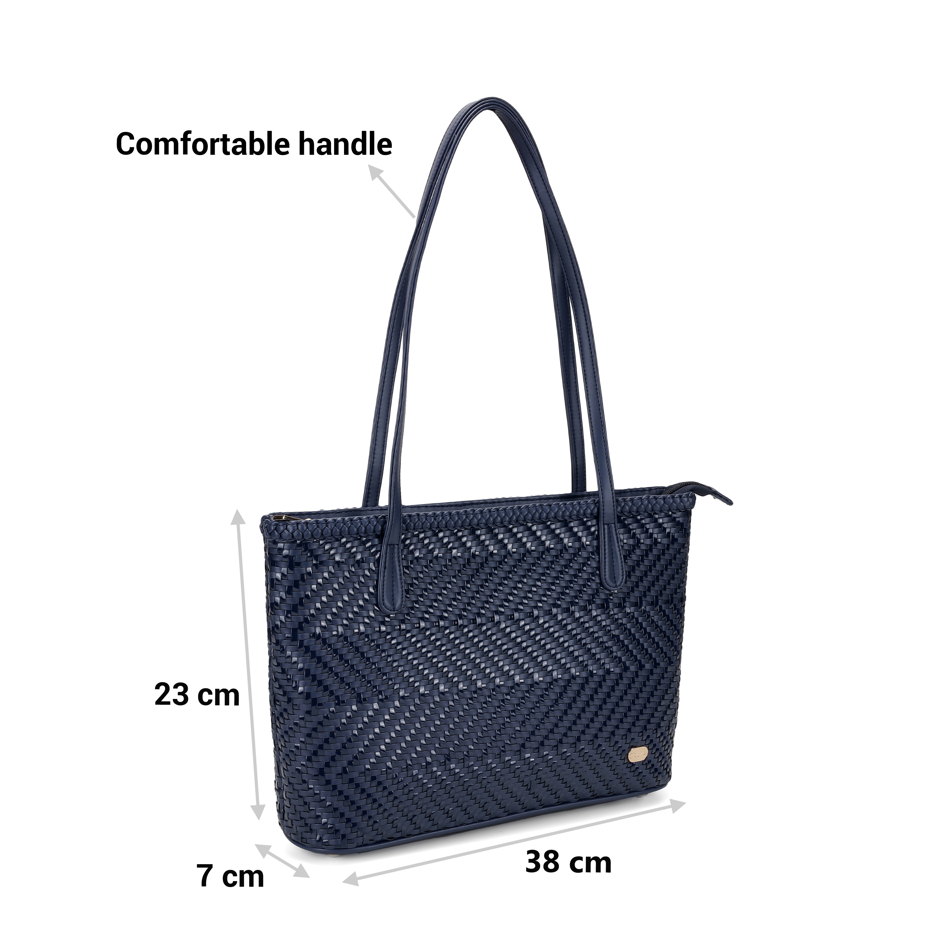 Cheemo Women Blue-navy Tote Bag (SKU: 77-229-17-10)