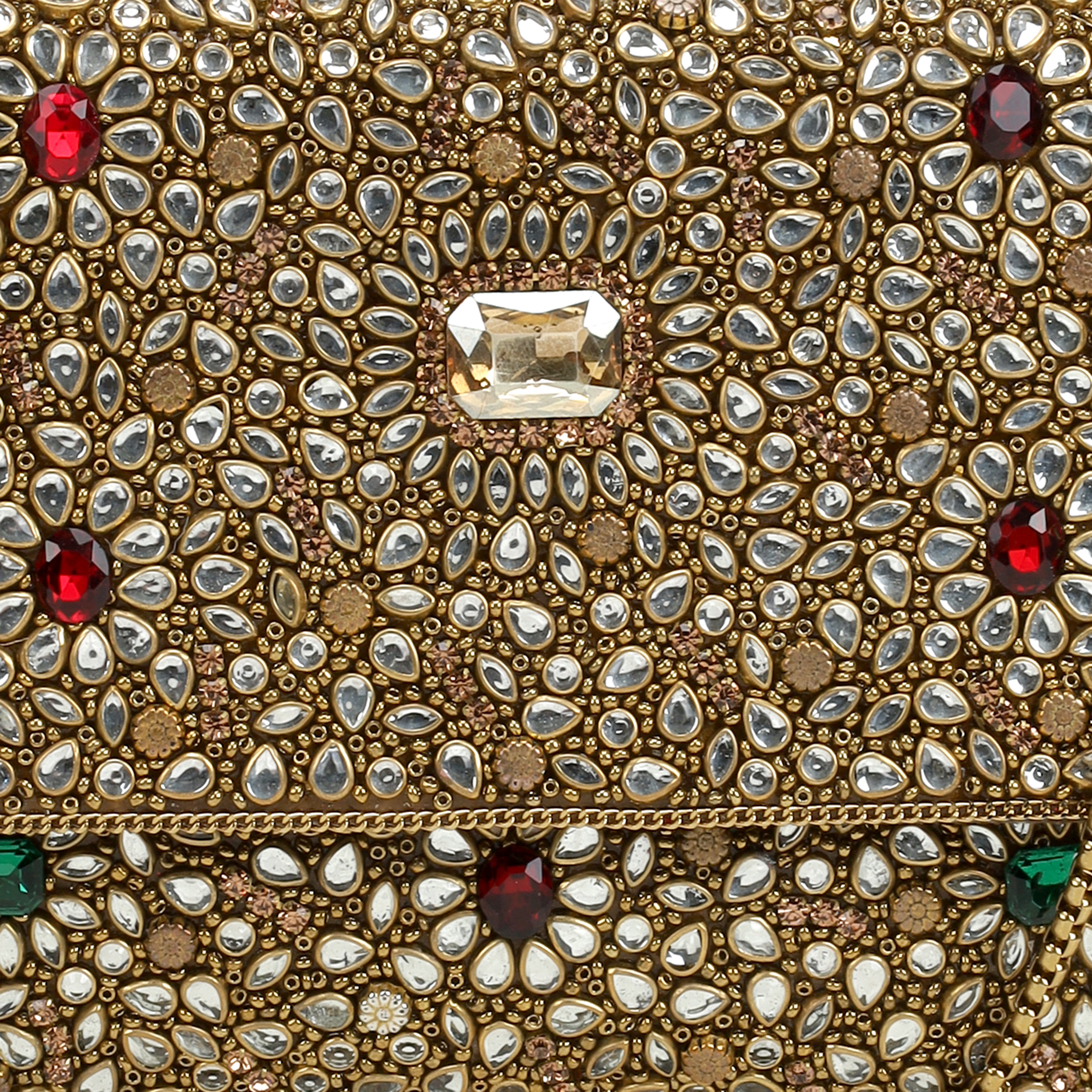 Cheemo Women Gold Clutch (SKU: 77-247-15-10)