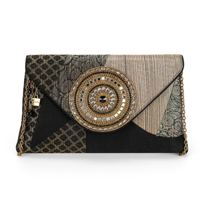 Cheemo Women Black Evening Bag (SKU: 77-250-11-10)